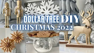 DOLLAR TREE CHRISTMAS DIYS 2022 🎄 | Christmas Crafts | High End Decorations