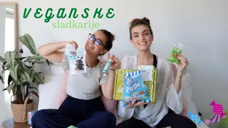 Poskušanje veganskih sladkarij 🍭 | Kaja Karba