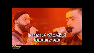 Pierre et Woodkid - Run boy run ( Star academy 2023 )