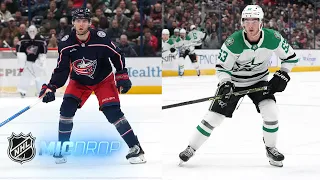 Young Stars Fantilli, Johnston Mic'd Up in Columbus | NHL Mic Drop