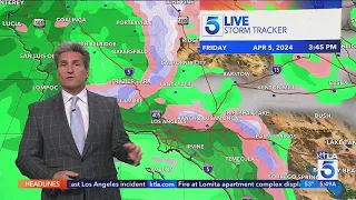 Late-week storm to bring more rain, snow to SoCal