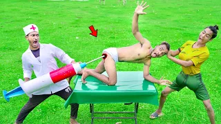 Very Special New Trending Comedy Video 2023 Injection Funny Video Must Watch Try To Not Laugh E 60