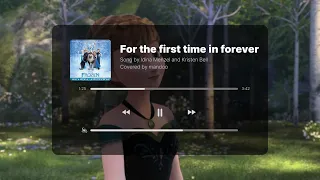 [Cover Song #2] For the first time in forever - Kristen Bell & Adina Menzel