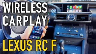 Lexus RC | Wireless CarPlay & Android Auto | Installation