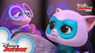 Bitsy's Left Behind 🎶 | Music Video | SuperKitties | @disneyjunior