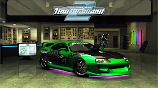 NFS Underground 2 - Toyota Supra Tuning & Customization