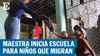 MIGRACIÓN | Maestra hondureña abre escuela para hijos de solicitantes de asilo en México | EL PAÍS