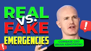 Real Emergencies vs. Fake Emergencies | CEO Advice from Coinbase's Brian Armstrong