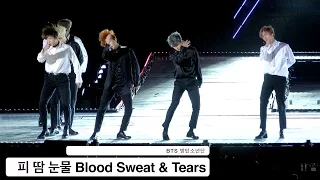 BTS 방탄소년단[4K직캠]피 땀 눈물 Blood Sweat & Tears@20161023 Rock Music