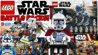 Ranking EVERY LEGO Star Wars Battle Pack EVER Made!