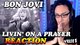 Punk Musician Reacting to Bon Jovi Livin' On a Prayer Music Video