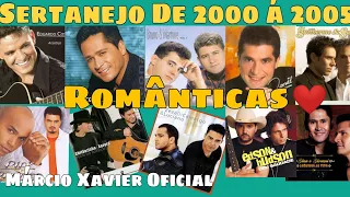 sertanejo de 2000 a 2005. Românticas pra recordar