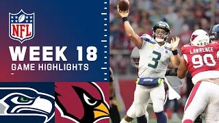 Seahawks vs. Cardinals Week 18 Highlights | NFL 2021