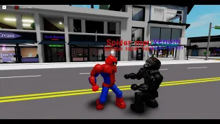 venom vs Spider man (brookhaven movie) (from RainBowShadowYT and My friend jayden from school)