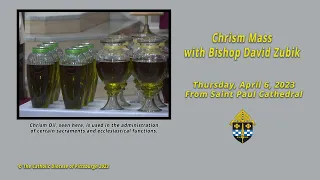 Chrism Mass with Bishop David A. Zubik