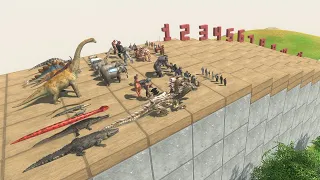 Stairs Tournament of All Units - Animal Revolt Battle Simulator
