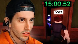 robleis intenta hacer speedrun en la actualización de doors