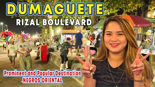 DUMAGUETE RIZAL BOULEVARD | Night Walk in the most Popular Destination in NEGROS ORIENTAL