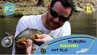 Fliegenfischen für Anfänger | Fly Fishing for brown trout | English subtitles