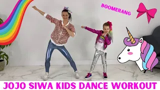 Kids Dance Workout - JoJo Siwa Boomerang, D.R.E.A.M, Hold The Drama (JoJo Siwa Songs)