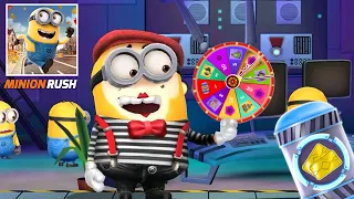 Despicable Me Minion Rush Mime & Prize wheel reward challenger prize pod walkthrough gameplay