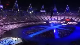 ED SHEERAN - Wish You Where Here @ London 2012 closing ceremony