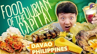 GIANT TUNA TAIL & Filipino Food Tour in Davao Philippines, DURIAN CAPITAL