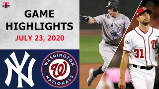 New York Yankees vs. Washington Nationals Highlights  | July 23, 2020 (Opening Night)