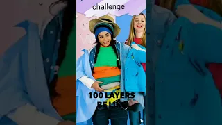 100 layer clothing challenge