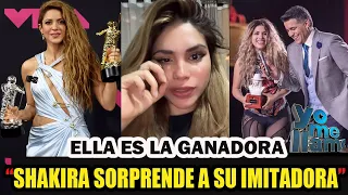 ¡NADIE SE LO ESPERABA! SHAKIRA LE DA SORPRESA A SU IMITADORA EN *YO ME LLAMO*  "ERES MI GEMELA"