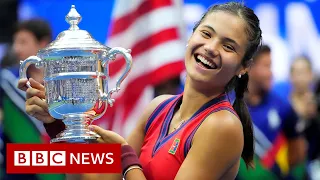 Britain's Emma Raducanu wins US Open Tennis Championship aged 18 - BBC News