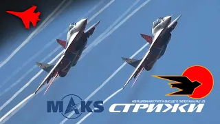 Стрижи ✈️ MiG-29 Aerobatic Display Team Zooming Right Over My Head!!