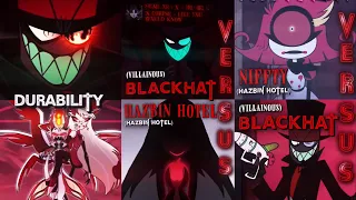 Black Hat vs Hazbin Hotel 2 || VS BATTLES || #blackhat #hazbinhotel #villainous #vsedits #ilyjawanni