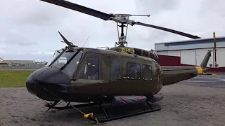 UH1H HUEY START UP AND FLY-BY FULL VIDEO 1080p 60Fps