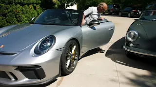 AutoBio on Location: 1961 Porsche 356 Speedster and its modern day version