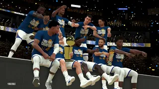 NBA 2K22 - Golden State Warriors Championship Celebration