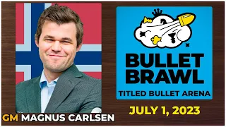 🔴 Magnus Carlsen | Bullet Brawl Arena | July 1, 2023 | chesscom