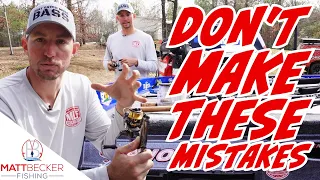 3 MISTAKES made when SPOOLING UP LINE!