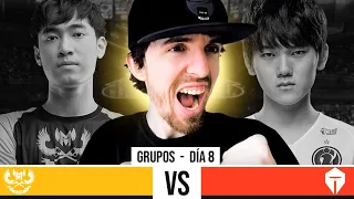 LOS FAVORITOS ELIMINADOS! REACCIÓN ÉPICA de GAM vas TES (Top Esports) WORLDS 2022