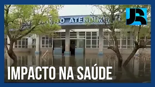 Mais de 3 mil estabelecimentos de saúde foram afetados pelas enchentes no Rio Grande do Sul