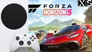 Forza Horizon 5 GRAPHICS TEST  Xbox Series S 2k 30FPS 1080p 60FPS