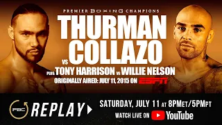 PBC Replay: Keith Thurman vs Luis Collazo | Full Televised Fight Card