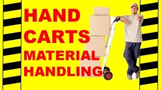 Hand Carts/Trucks Material Handling - Safety Training Video - Back Injury, Hazards, Unsafe Work!