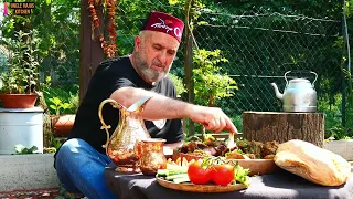 TANGIA RECIPE 🏺 LAMB MEAT COOKED IN A CLAY POT 🍖 OUTDOOR KITCHEN
