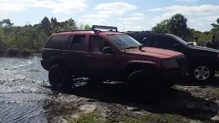 Red WJ in action!