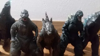 My godzilla collection