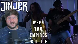 THIS IS RAW AF!!  JINJER - When Two Empires Collide (LIVE)