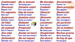 Mémorisez ces 200 Phrases simples et faciles à prononcer en Espagnol pour les débutants