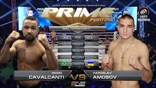 Диого Кавальканти vs. Ярослам Амосов | Diogo Cavalcanti vs. Yaroslav Amosov | TKFC