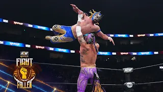 LUCHA DREAM MATCH! Rey Fenix & Komader take to the sky in an INSTANT CLASSIC! | 8/18/23, AEW Rampage